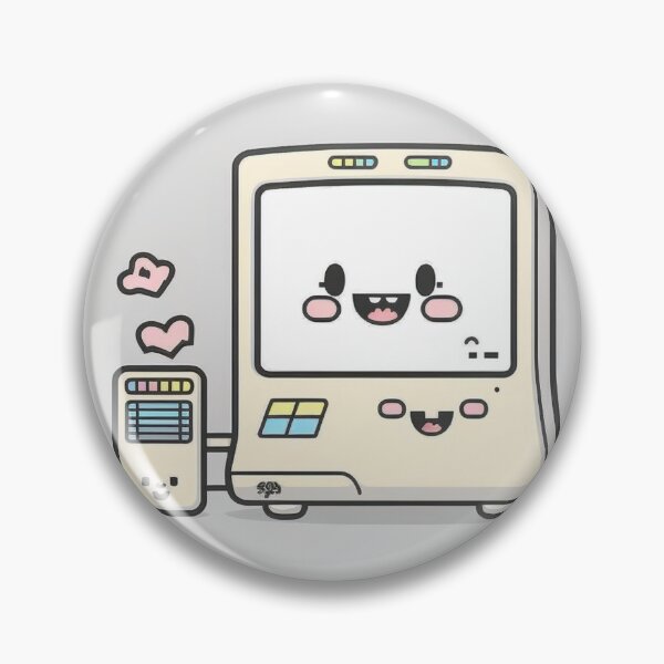 Artikelvorschau, Fröhliche Computerliebe mit Herzen entworfen und verkauft von NxtGenArt.
