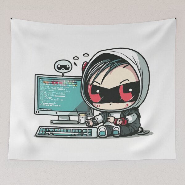 Item preview, Undercover hacker doing dirty business designed and sold by NxtGenArt.