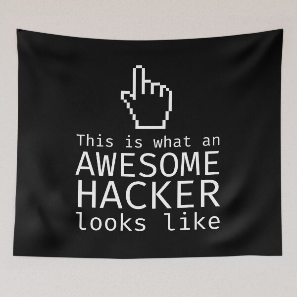 Item preview, This is what an awesome hacker looks like designed and sold by CGArtsy.