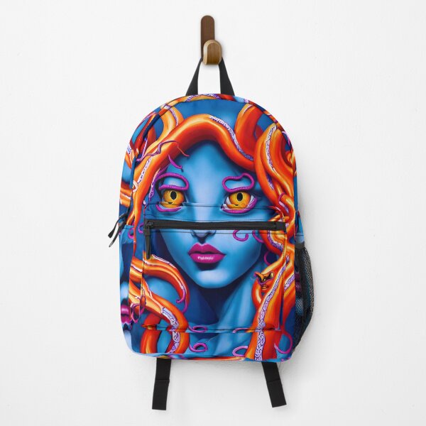 Item preview, A beautiful Medusa with orange eyes designed and sold by siwabudda.