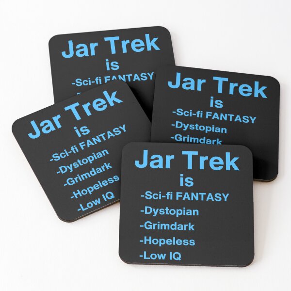Item preview, Jar Trek is... - Blue Text designed and sold by TheKnightWriter.