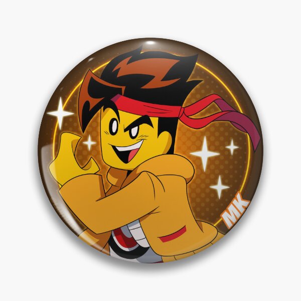 "MK" Pin by Lanthart Redbubble