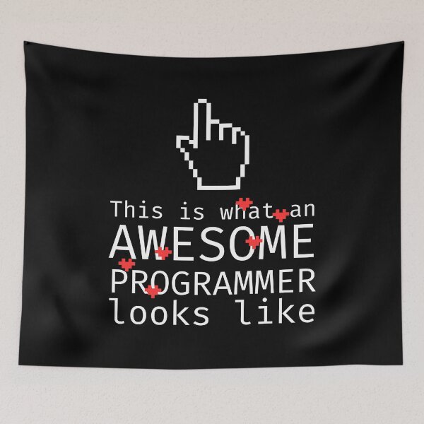 Item preview, This is what an awesome programmer looks like heart designed and sold by CGArtsy.