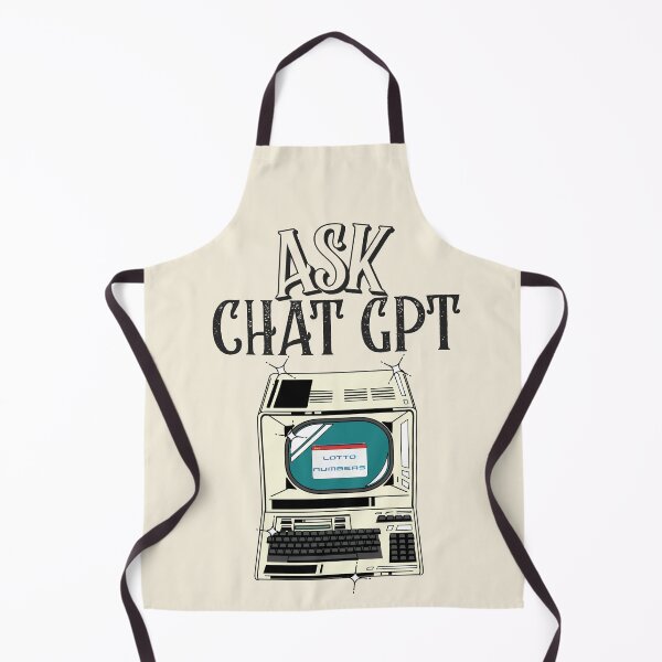 Item preview, ASK CHAT GPT FOR THE LOTTO NUMBERS FUNNY CHAT GPT t-SHIRTS designed and sold by VBRIdesings.