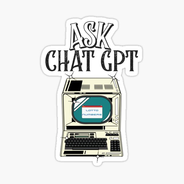 Item preview, DEMANDEZ CHAT GPT POUR LES NUMÉROS DE LOTTO FUNNY CHAT GPT t-SHIRTS designed and sold by VBRIdesings.