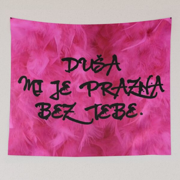 Item preview, Lyrics - Duša mi je prazna bez tebe (Moja Hercegovina) designed and sold by Marija Barisic.