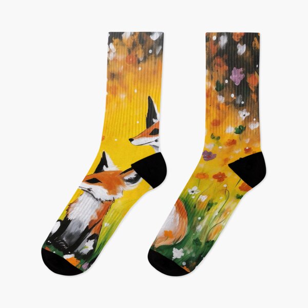 Item preview, Finger Painted Mother Fox Love designed and sold by Matt's Artificial Nature.
