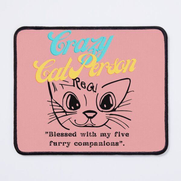 Item preview, crazy cat person designed and sold by SkyShoppingHome.
