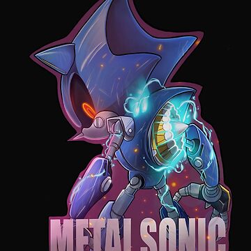 Malfunction metal sonic  Art Board Print for Sale by DeadDarkXIII