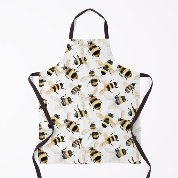 Item preview, Buzzing Beauty: Watercolor Bumblebee Pattern Apparel and Homeware Collection designed and sold by ThePurpleMelon.