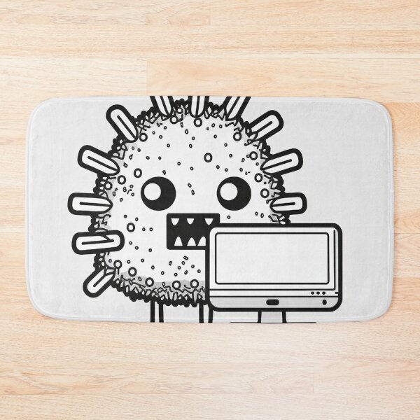 Item preview, Evil computer virus will eat your data designed and sold by NxtGenArt.