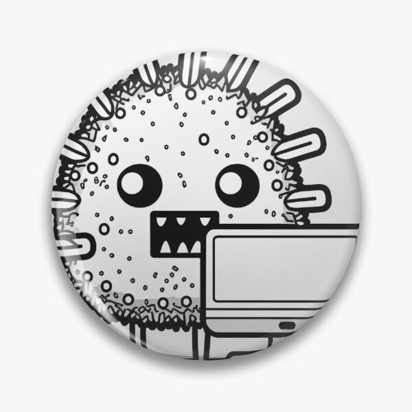 Item preview, Evil computer virus will eat your data designed and sold by NxtGenArt.