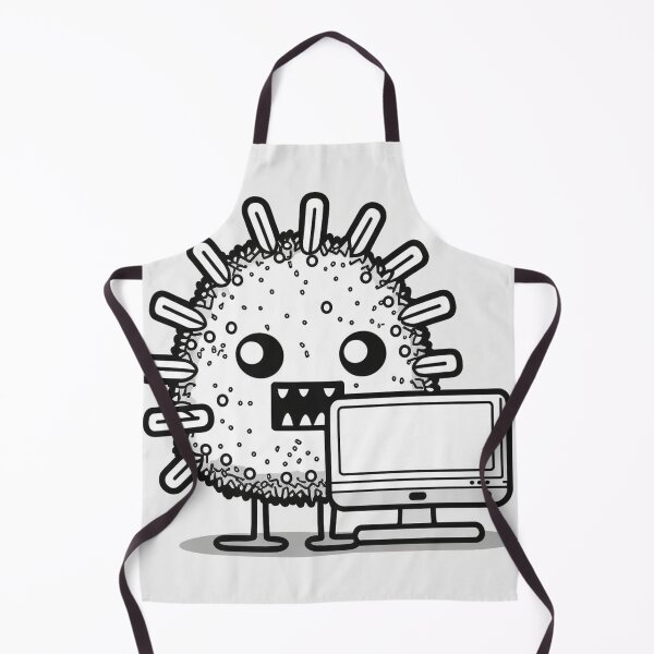 Item preview, Evil computer virus will eat your data designed and sold by NxtGenArt.