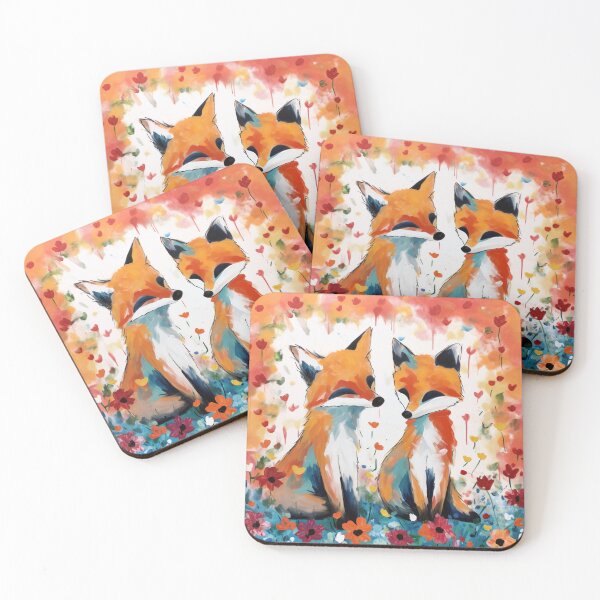 Item preview, Finger Painted fox joy designed and sold by Matt's Artificial Nature.