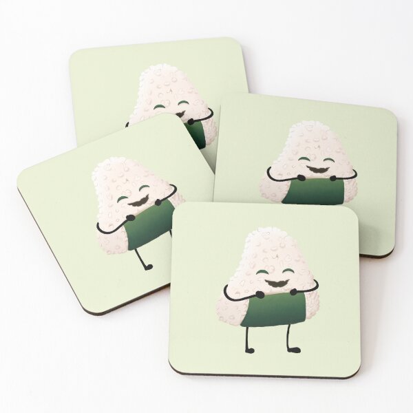 Item preview, Rice ball (kawaii onigiri) designed and sold by DoodlefromMars.