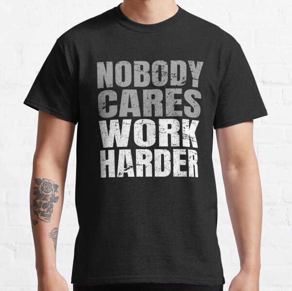 Baltimore Ravens Nobody Cares Work Harder Purple XL Shirt