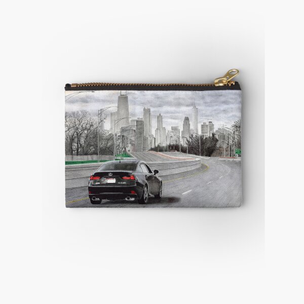 Item preview, Lexus IS250 with Chicago skyline designed and sold by Car drawings by Pavlo Scherbatyuk.