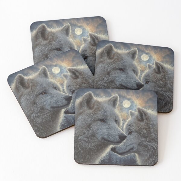 Item preview, Moonlight Wolf Mates designed and sold by Collin Bogle.