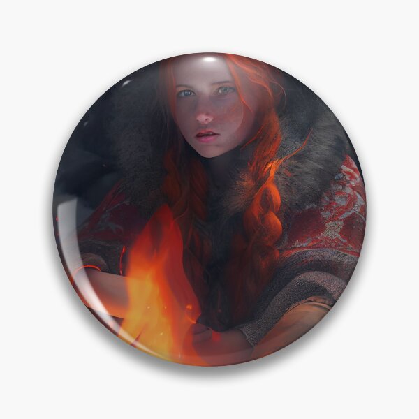 Artikelvorschau, Dreaming of Winter Fire Digital Painting entworfen und verkauft von CodeAndColors.