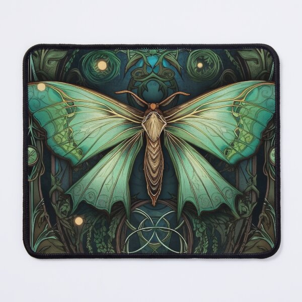 Item preview, Lush Verdant Moth designed and sold by PilferedPorch.