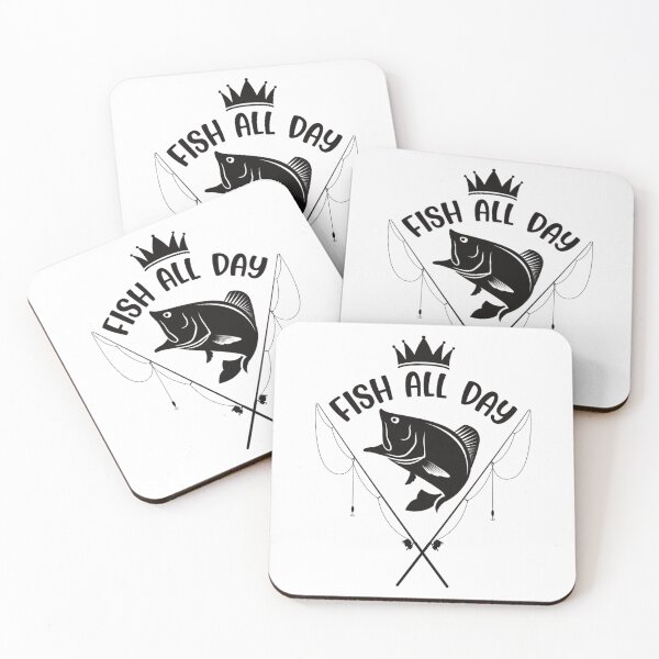 Item preview, Fish all day designed and sold by Blackstar Design Studio.