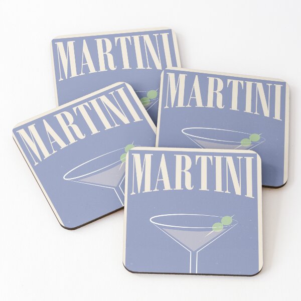Item preview, Martini Retro Vintage Print designed and sold by Jess Designs.