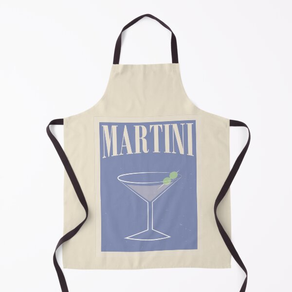 Item preview, Martini Retro Vintage Print designed and sold by Jess Designs.
