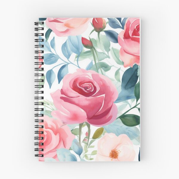 Item preview, Watercolor roses background designed and sold by EozINC.