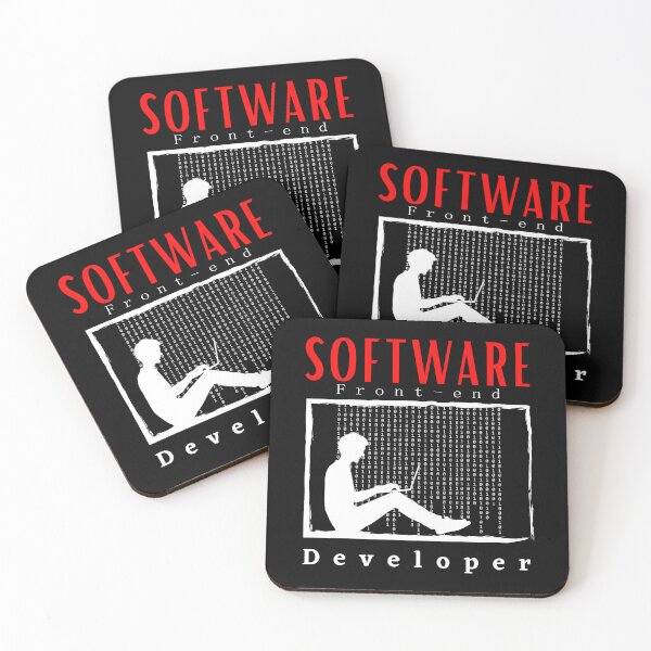Item preview,  Software Front-End Developer motivational design designed and sold by DigitalMagShop.