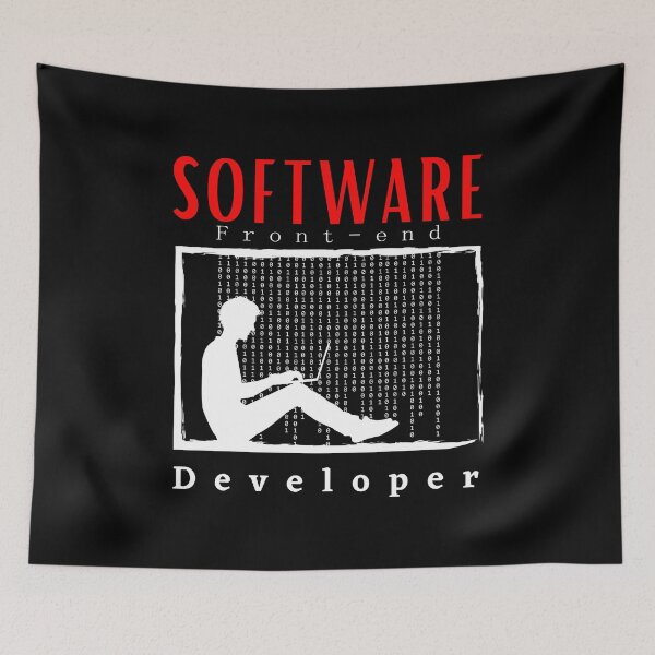 Item preview,  Software Front-End Developer motivational design designed and sold by DigitalMagShop.