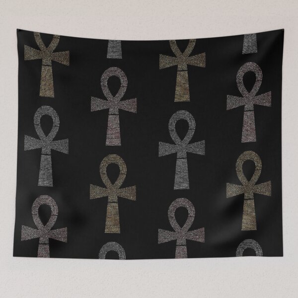 Item preview, Rosetta Ankh Pattern - Multicolour designed and sold by Angela Fazio.