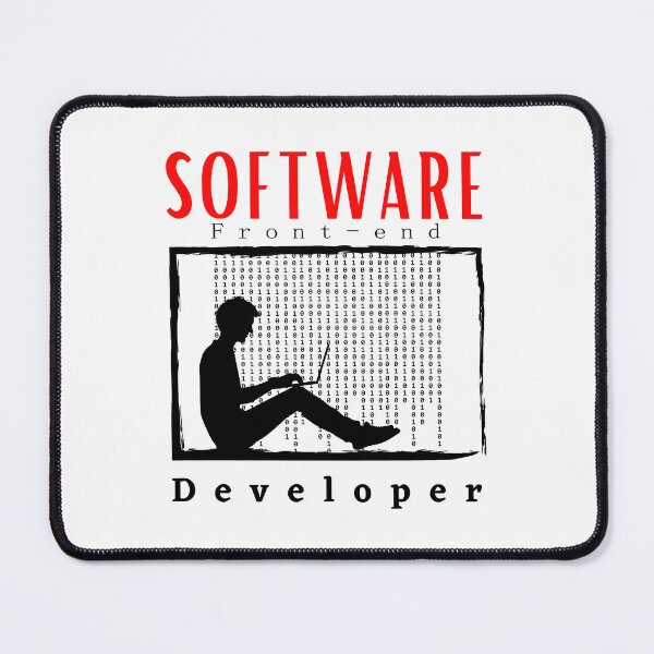 Item preview,  Software Front-End Developer motivational design designed and sold by DigitalMagShop.