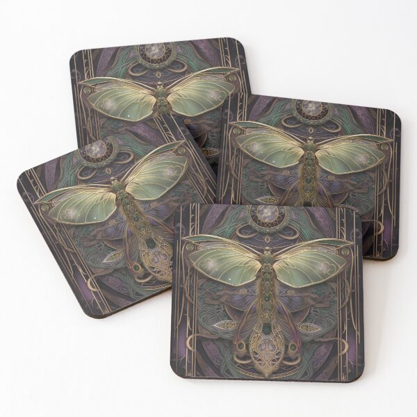 Item preview, Soft Green Moth  designed and sold by PilferedPorch.