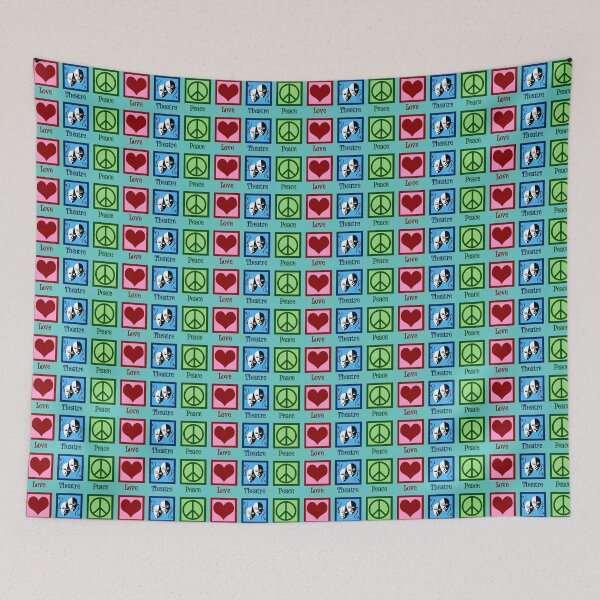 Item preview, Peace Love Theatre designed and sold by Epic Love Designs.