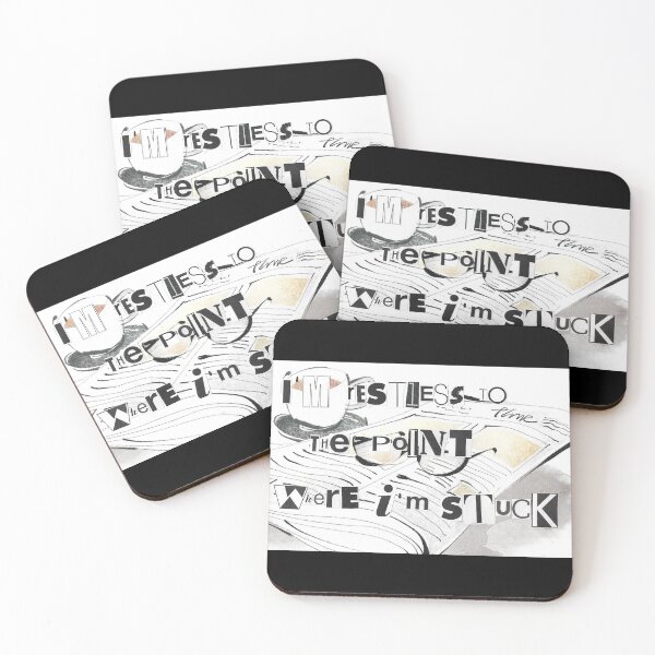 Item preview, Stand Atlantic Clay Skinny Dipping Collage Sticker Art designed and sold by charlyned.