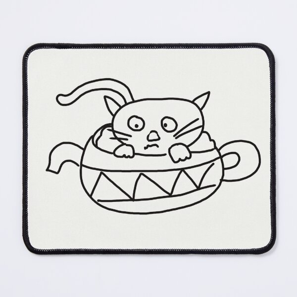 Item preview, Spoilt cat in a teapot designed and sold by Emma Raven.