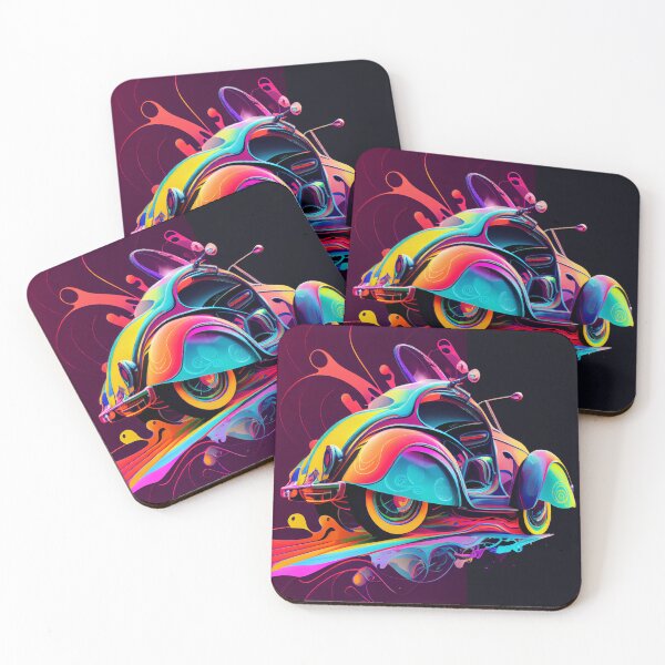 Item preview, Colorful Ride Digital Painting designed and sold by CodeAndColors.