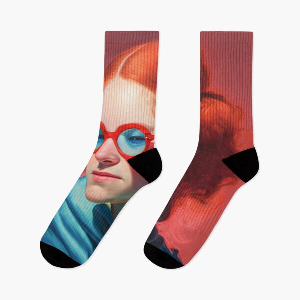 Item preview, An iconic girl with red sunglasses designed and sold by BreimGothe.