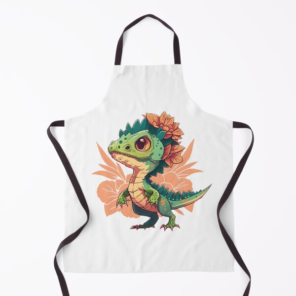 Artikelvorschau, Draco Rex süßer Mädchen-Dinosaurier mit Blumen entworfen und verkauft von PatternBestFan.