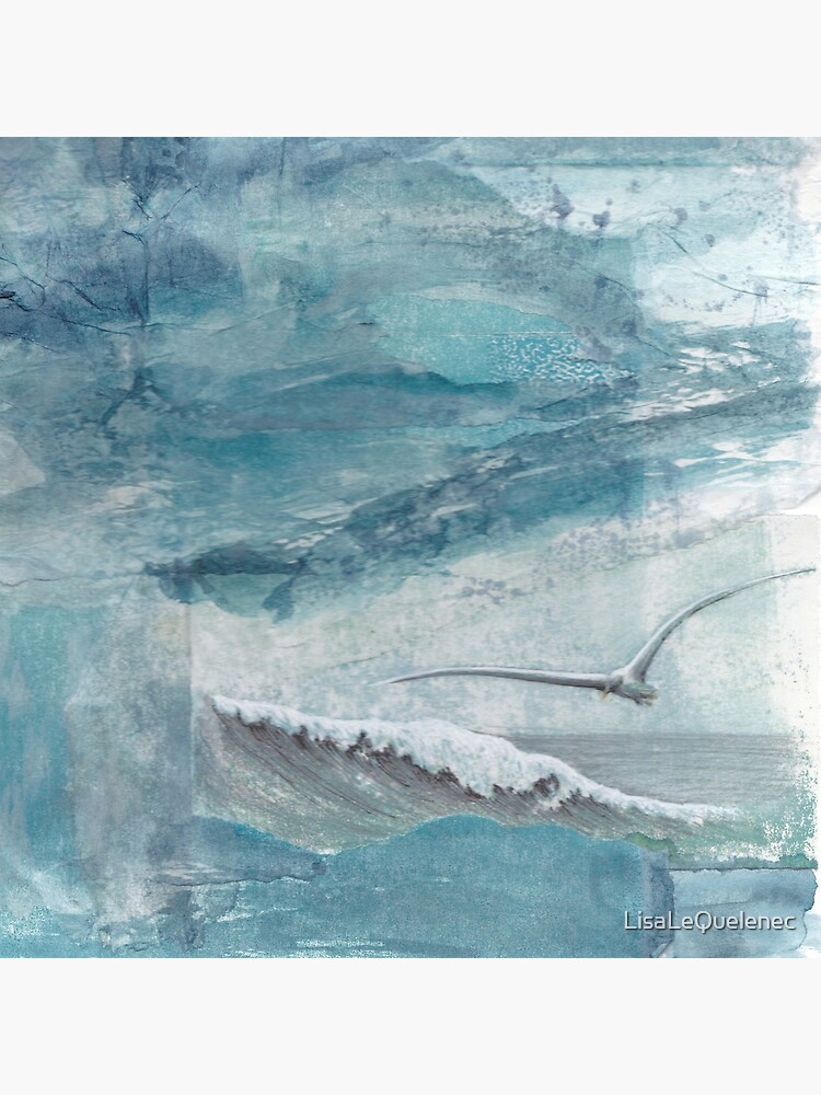 Thumbnail 3 of 3, Art Print, Flying solo designed and sold by LisaLeQuelenec.