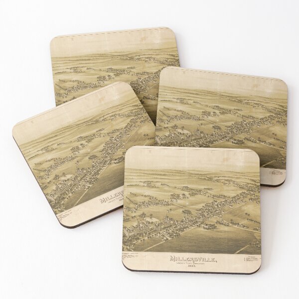 Item preview, Millersville, Pennsylvania (1894) designed and sold by allhistory.