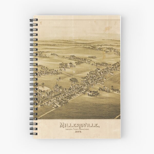 Item preview, Millersville, Pennsylvania (1894) designed and sold by allhistory.