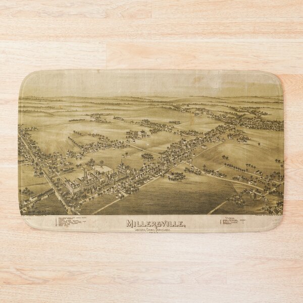 Item preview, Millersville, Pennsylvania (1894) designed and sold by allhistory.