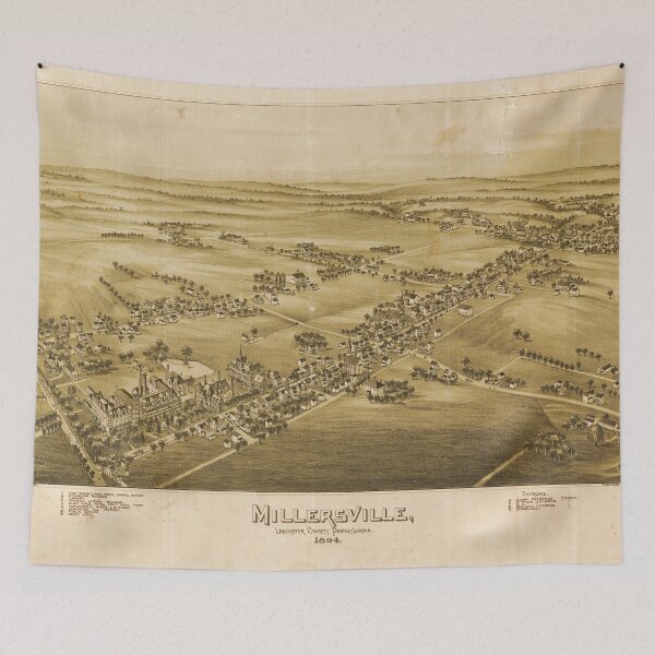 Item preview, Millersville, Pennsylvania (1894) designed and sold by allhistory.