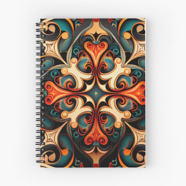 Item preview, Formal Crafty Dazzling Eclectic Pattern Digital Painting designed and sold by CodeAndColors.