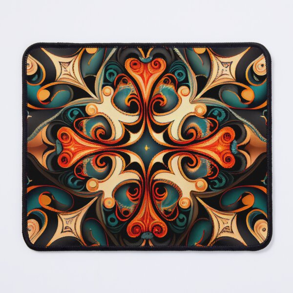 Item preview, Formal Crafty Dazzling Eclectic Pattern Digital Painting designed and sold by CodeAndColors.