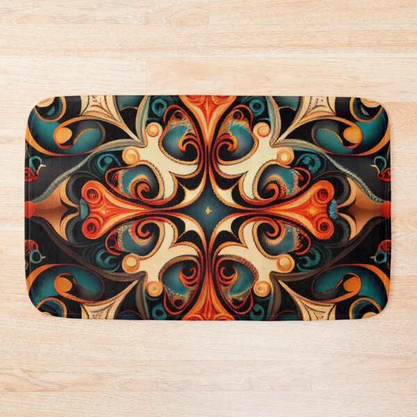 Item preview, Formal Crafty Dazzling Eclectic Pattern Digital Painting designed and sold by CodeAndColors.