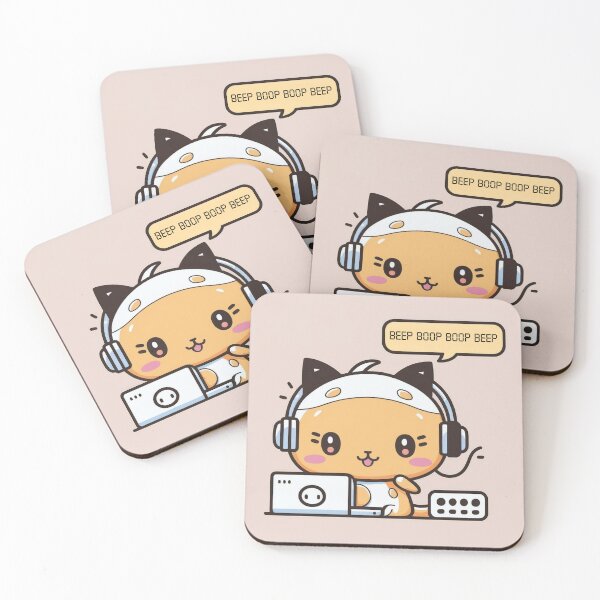 Item preview, Cat goes BEEP BOOP BOOP BEEP programming designed and sold by NxtGenArt.