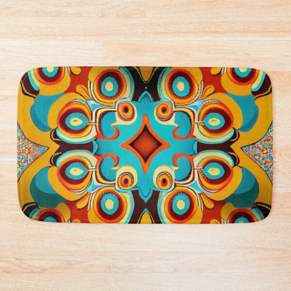 Item preview, Saturated Irregular Happy Bohemian Pattern Digital Painting designed and sold by CodeAndColors.