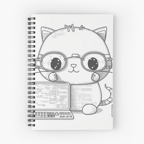 Item preview, PROgrammer cat coding the matrix designed and sold by NxtGenArt.